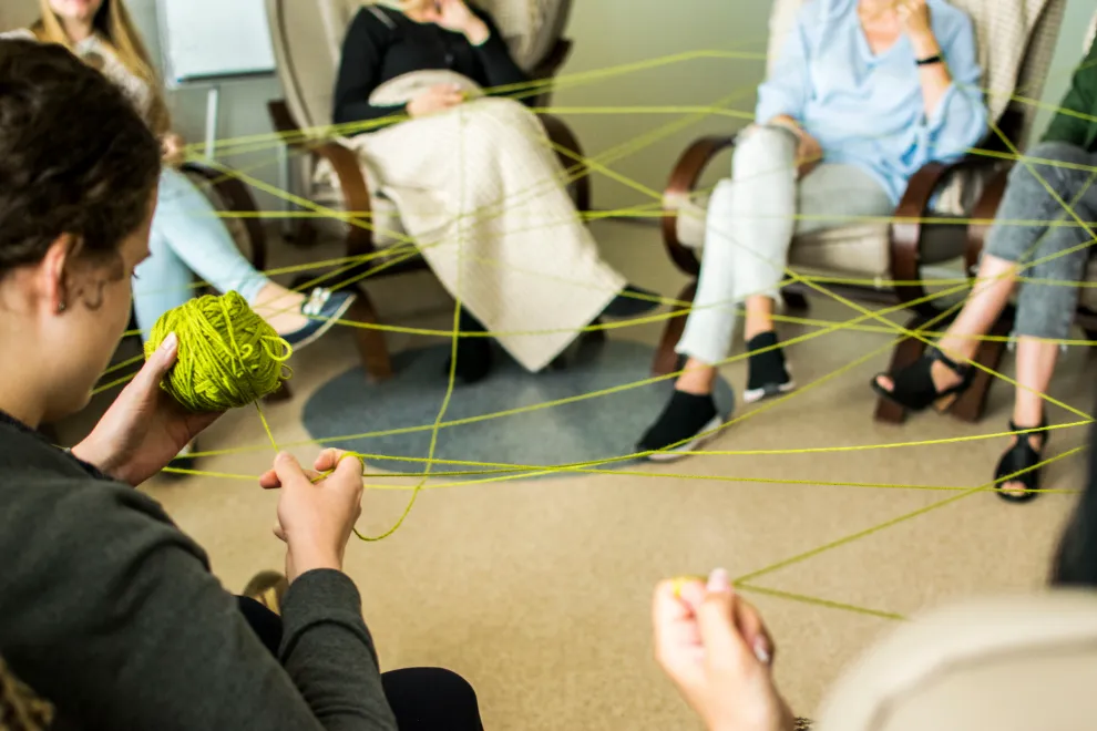 Grupinis užsiėmimas ratu – psichosocialinė reabilitacija